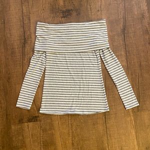 JOE & ELLE Long Sleeve Shirt Striped